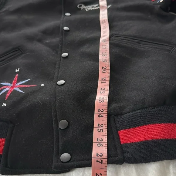 Opening Ceremony large wool bomber jacket Appalachian Trail Embroidered Varsity - Picture 12 of 13